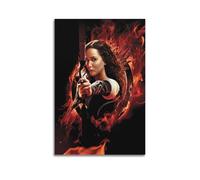 XYEMLZCC Poster decorativo da parete su tela, motivo: The Hunger Games, stampa moderna, per camera da letto, 50 x 75 cm