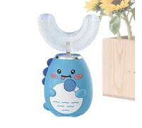 xyensy Spazzolino da denti a U per bambini, con 3 modalità, timer e pulizia a bocca, dispositivo per la pulizia dei denti per bambini, per la casa, in viaggio, a scuola