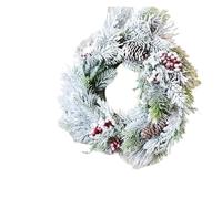 XYFGSBHQ Artificial Christmas Vine Hanging Flowers for Wall Decoration Rattan Fake Plants Leaves Garland Romantic Wedding Home Decoration(30cm A)