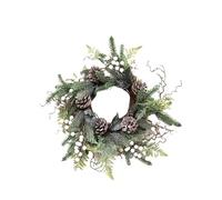 XYFGSBHQ Artificial Christmas Vine Hanging Flowers for Wall Decoration Rattan Fake Plants Leaves Garland Romantic Wedding Home Decoration(Garland 30cm)