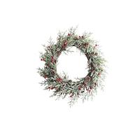 XYFGSBHQ Artificial Christmas Vine Hanging Flowers for Wall Decoration Rattan Fake Plants Leaves Garland Romantic Wedding Home Decoration(Garland 42cm)