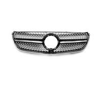 XYghzh Anteriore Griglia del Radiatore per Mercedes-Benz V-Class W447 V260 V250 2015-2023, Griglia Anteriore A Doppio Rene Frontali Griglia di Ricambio Griglia Anteriore Lucida,Black 2015-2019