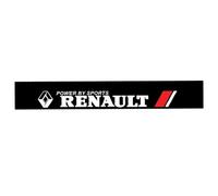 XYHAOAI Adesivi Riflettenti per Parabrezza, compatibili con Gli Adesivi Decorativi per Parabrezza Anteriore Renault, 130x21 cm