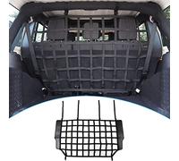 XYHAOAI Barriera di Sicurezza per Cani Pet Net per Jeep Wrangler JK JL 4 Porte 2007-2025, Si Adatta Dietro Il Sedile Posteriore, Adatta per Animali di Taglia Media e Grande.