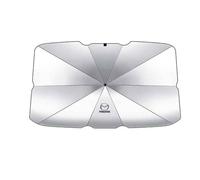 XYHHQ Auto Parasole Ombrello per Mazda 2 3 6 CX-3 CX-5 CX-30 CX-60 CX-80 MX-30, Ombrello Parasole Pieghevole per Parabrezza Interni Macchina, Protezione UV Anti Caldo