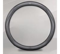 XYHHQ Coprivolante Auto per Suzuki Celerio 2014-2023, Antiscivolo Traspirante Copertura Volante Copri Volante Durevole Decorazione Accessori,Normal-D Black