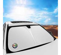 XYHHQ Parasole Auto per Alfa Romeo Giulia 2016-2022 2023, Coprisole Pieghevole Protezione UV Parasole Auto Parabrezza Interno Accessori,normal-140cm*80cm