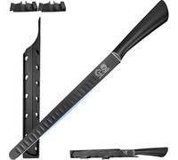 XYJ Coltello da cucina giapponese, in acciaio inox, 10 pollici, con coperchio in lama, manico ergonomico, coltello professionale per ham, meat