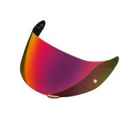 XYJTC Lente per Casco da Moto, K1 Face Shield UV-Protected for AGV K1, K1S, K3SV, K5, K5S Visiera Parabrezza (Revo Clear Blue-Giorno e Notte)(Revo Rose Red-Day Use Only,One Size)