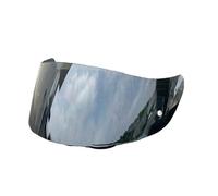 XYJTC Lente per Casco da Moto, K1 Face Shield UV-Protected for AGV K1, K1S, K3SV, K5, K5S Visiera Parabrezza (Revo Clear Blue-Giorno e Notte)(Light Black-Day And Night,One Size)