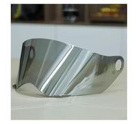XYJTC Motociclo Lente for casco alla moda for Cyril FF390A, occhiali da casco, visiera for casco da moto (rossa)(Silver)