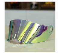 XYJTC Motociclo Lente for casco alla moda for Cyril FF390A, occhiali da casco, visiera for casco da moto (rossa)(Gold)
