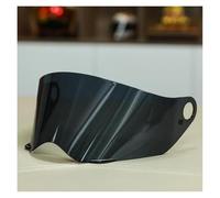XYJTC Motociclo Lente for casco alla moda for Cyril FF390A, occhiali da casco, visiera for casco da moto (rossa)(Schwarz)