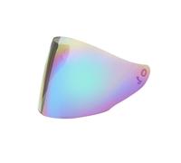 XYJTC Motociclo Lenti for visiera casco, adatte for lenti casco KYT NF-R/TT-C/GP, accessori parabrezza (Gp nero)(Gp Color)