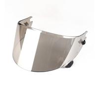 XYJTC Motociclo Visiera di ricambio for casco da moto Shark Race R Pro GP, antigraffio e colorata, con lente protettiva, opzioni multicolore, accessori for casco, colore: oro rosso.(I Aurora Silver)