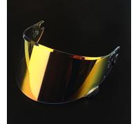 XYJTC Motociclo Visiera di ricambio for casco da moto Shark Race R Pro GP, antigraffio e colorata, con lente protettiva, opzioni multicolore, accessori for casco, colore: oro rosso.(E Aurora Red)