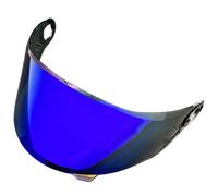 XYJTC Motociclo Visiera di ricambio for casco YMATSGEQ FF358. Visiera for casco da moto con protezione UV compatibile con LS2 FF358 FF396 (oro)(Revo Deep Blue)