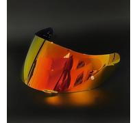 XYJTC Motociclo Visiera for casco da moto con lenti e occhiali integrali for AGV for K5 for K5S for K3SV for K1 for K1S Design elegante(Red gold)