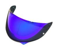 XYJTC Motociclo Visiera for casco da moto for HJC C10, visiera antivento e antigraffio, ricambio for for for guida turismo, colore: Nero intenso(A Blue Plating)