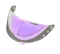 XYJTC Motociclo Visiera for casco da moto for HJC C10, visiera antivento e antigraffio, ricambio for for for guida turismo, colore: Nero intenso(C Aurora Purple)