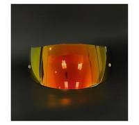 XYJTC Motociclo Visiera for casco da moto Lente Scudo Occhiali Integrali Accessori for AGV for K5 for K5S for K5-S for K3SV for K1 for K1S for Compact ST Moto Design elegante(Red gold)