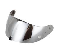 XYJTC Motociclo Visiera for casco for EXO R1/1400/520, occhiali da moto staccabili, lenti for casco da moto (tè scuro)(Silver-plate)