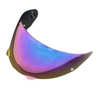 XYJTC Motociclo Visiera for casco HJ-33 for i90. Visiera di ricambio for casco da moto compatibile con HJC i90 (trasparente)(Rainbow)