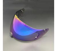 XYJTC Motociclo Visiera for casco integrale HJC C70 FG-17 FG-ST IS-17 HJ20M, lenti colorate di ricambio (arcobaleno)