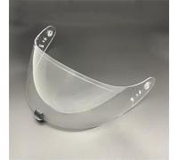 XYJTC Motociclo Visiera protettiva for casco R420, protezione UV, parabrezza, accessori for casco integrale (trasparente)(Clear)