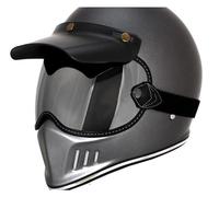 XYJTC Motociclo Visiere for caschi, occhiali da moto, lenti integrali for caschi, visiere a bolla for caschi da moto compatibili con S-HO-EI EX-ZE-RO S-imps-on R-YMI-C ecc.(S)