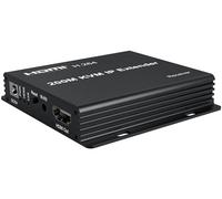 XYKJOBC 200M KVM IP extender, una coppia di switch Multi - Gigabit via RJ45 Cat5e/6 1080p HDMI USB KVM Ethernet extender per PC DVR loptop supporto mouse tastiera supporto funzione touch screen (RX)