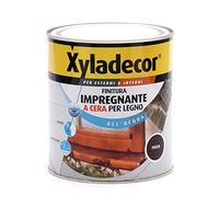 Xyladecor FINITURA IMPREGNANTE A CERA PER LEGNO Interni ed Esterni a Base Acqua colore NOCE 750ML