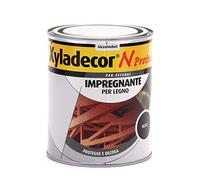 Xyladecor N PROTECT Fondo Impregnante per Legno Esterno a base solvente, Protettivo e Decorativo, Pronto Uso, colore NOCE 750ML