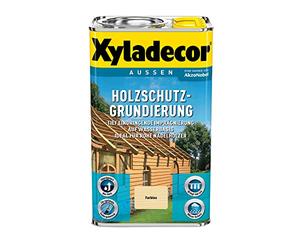 Xyladecor Primer protettivo per legno a base d'acqua, senza solventi, impregnante incolore speciale per legni di conifera, incolore, 5 l