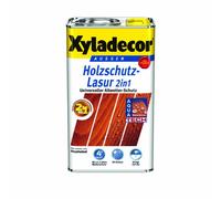 Xyladecor, smalto protettivo 2 in 1 per legno per esterni, 5 litri, colore rovere chiaro