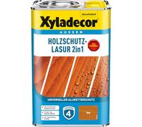 Xyladecor Vernice protettiva per legno teak, 4 l, impermeabilizzante per esterni