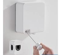 XYLGJYT Filo stendibiancheria retrattile, 6 metri, da parete, in acciaio inossidabile 304, estensibile per bagno, balcone, bianco