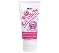 NOW XyliWhite Bubblegum Splash, gel dentale per bambini, gusto bubblegum, 85 g