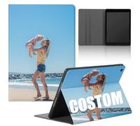 Xylota Personalizzate Custodia per Huawei MatePad T10S 10,1" AGS3-L09/AGS3-W09 Tablet, Personalizzabile Cover con Foto Testi Immagine Aesthetic Disegni in PU Pelle Flip Protettiva Personalizzata Case