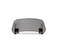XYMDXHKL Moto Deflettore per BMW S 1000 XR Te 2015-2024, Parabrezza per Moto Regolabile, Prolunga per Parabrezza con Clip Universale per Moto da Corsa,120mm*280mm-Gris
