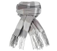 XYNAME Sciarpa scozzese Cashmere Feel sciarpe invernali per donna scialle super morbido caldo avvolgere moda grande pashmina, Grigio Fumo 6, Large
