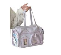 XYNM Borse Borsa Crossbody di Viaggio Grande capacità delle Donne A Spalla Leggera per I Pendolari E Gli Sport-Violetta