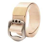 XYNM Cintura Uomo Elastica Da Lavoro Senza Buchi-beige