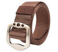 XYNM Cintura Uomo Elastica Da Lavoro Senza Buchi-caffè