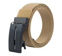 XYNM Cintura Uomo Elastica Tattica Blu Intrecciata-marrone