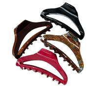 XYNM Mollette Capelli Donna Clip Per Artiglio In Acido Acetico A Forma Di Arco Donna, Fermaglio Squalo Lo Styling Della Parte Posteriore Testa-casuale-4 Pezzi