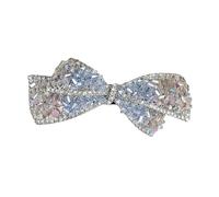 XYNM Mollette Capelli Donna Grande Fermaglio Per A Molla Intrecciato Fatto Mano, Accessorio Acconciature Metà Altezza-02-1 Pz