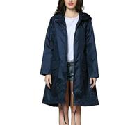 XYNM Poncho Antipioggia Unisexe Imperméable pour Adulte avec Capuche Et Fermeture Éclair, Légèrement Réutilisable De Pluie Embalable Mac Emballez Un Casse-Vent Les Femmes Hommes Cyclistes Rando