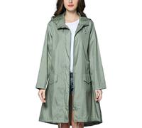 XYNM Poncho Antipioggia Unisexe Imperméable pour Adulte avec Capuche Et Fermeture Éclair, Légèrement Réutilisable De Pluie Embalable Mac Emballez Un Casse-Vent Les Femmes Hommes Cyclistes Rando