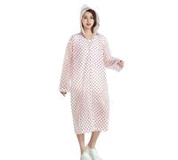 XYNM Poncho Antipioggia Unisexe Imperméable pour Adulte avec Capuche, Longue Pluie Réutilisable Mac Emballez Un Brise-Vent La Randonnée